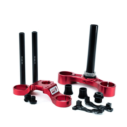 Warp9 - FastAce Drop Crown Triple Clamps