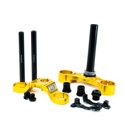 Warp9 - FastAce Drop Crown Triple Clamps