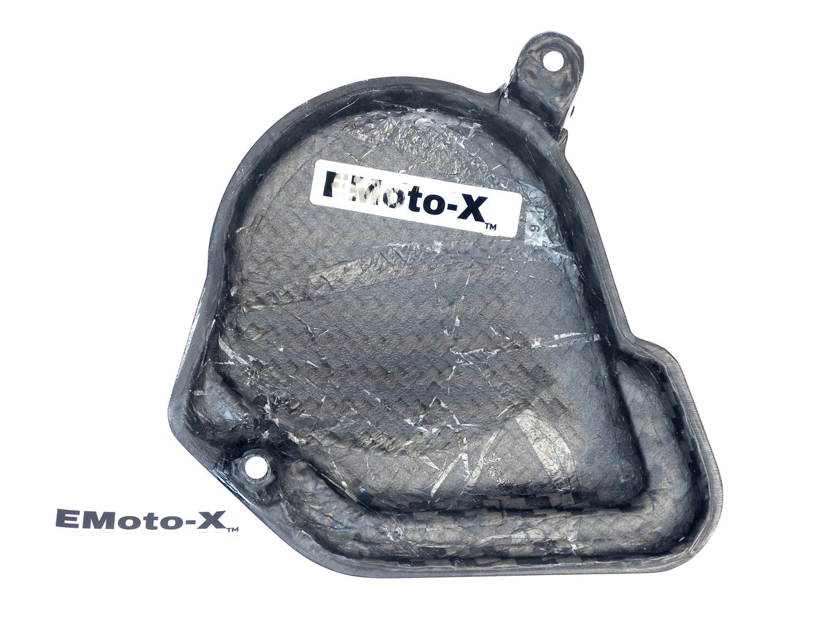 EMoto-X Talaria Real carbon Fiber Gear Box Cover Talaria Sting MX5 MX4 MX3 L1E