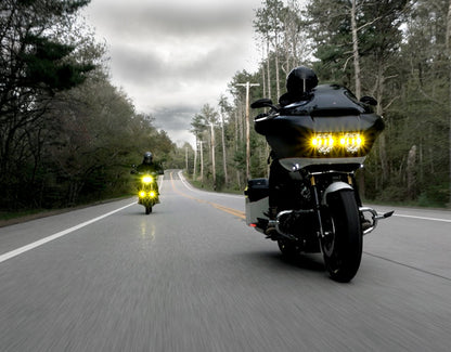 Denali D14 Destroyer LED Motorcycle Headlight Upgrade Kit for Harley-Davidson Road Glide, '15-'23