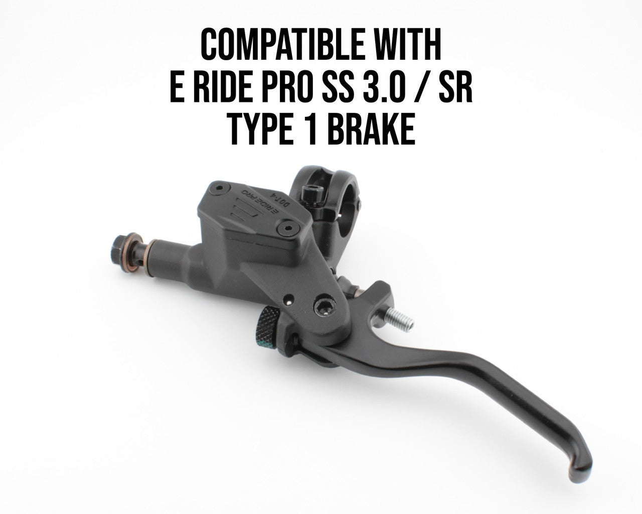 ASV F3-E Series Brake Lever Front and Rear Super Shorty for E Ride Pro SS 3.0 / SR Brake 1