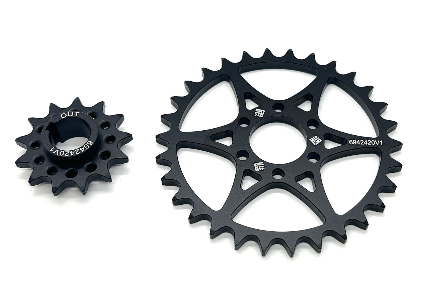 GritShift - Heavy Hitter Zero XB 420 Primary Chain Drive Conversion Kit
