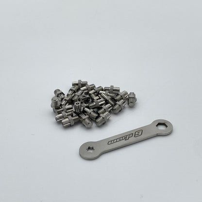 Warp9 - Titanium Elite Foot Peg Screws
