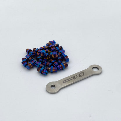 Warp9 - Titanium Elite Foot Peg Screws