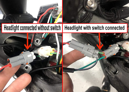 GritShift - Halo Headlight Kill Switch (ERidePro, Sur Ron, Segway, & Talaria E-Bikes)