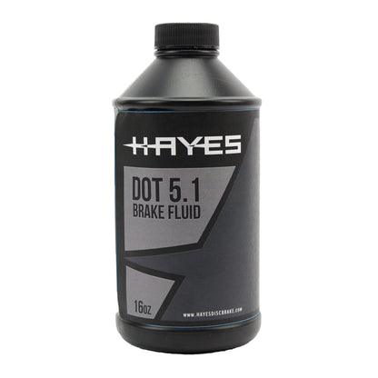Hayes DOT 5.1 Brake Fluid, 4 & 16 OZ