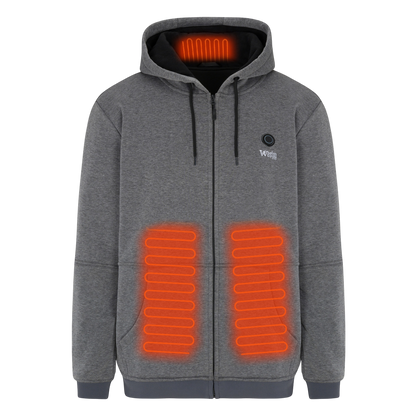 Weston - Heated Zip Hoodie for Men and Women
