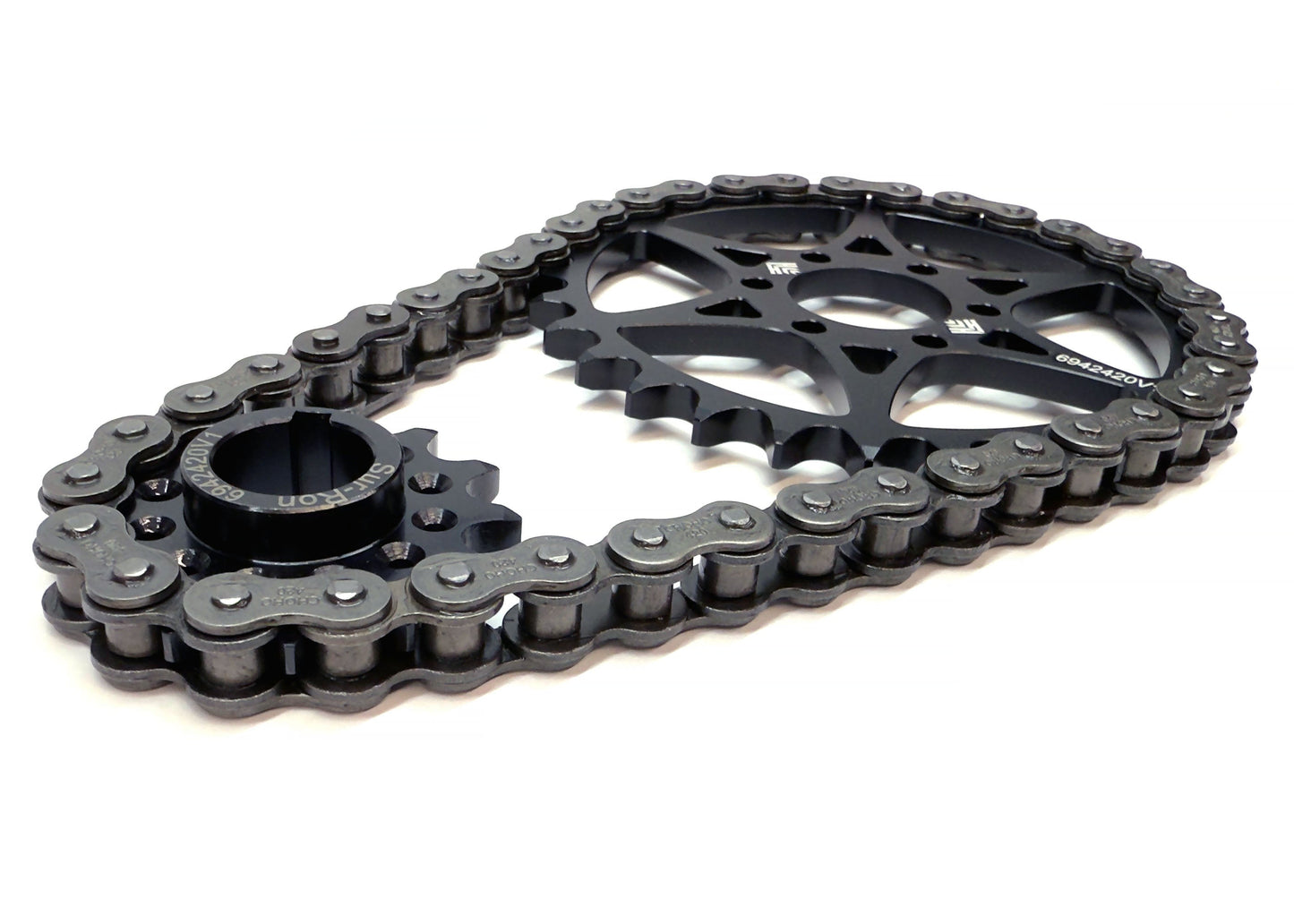 GritShift - Heavy Hitter Zero XB 420 Primary Chain Drive Conversion Kit