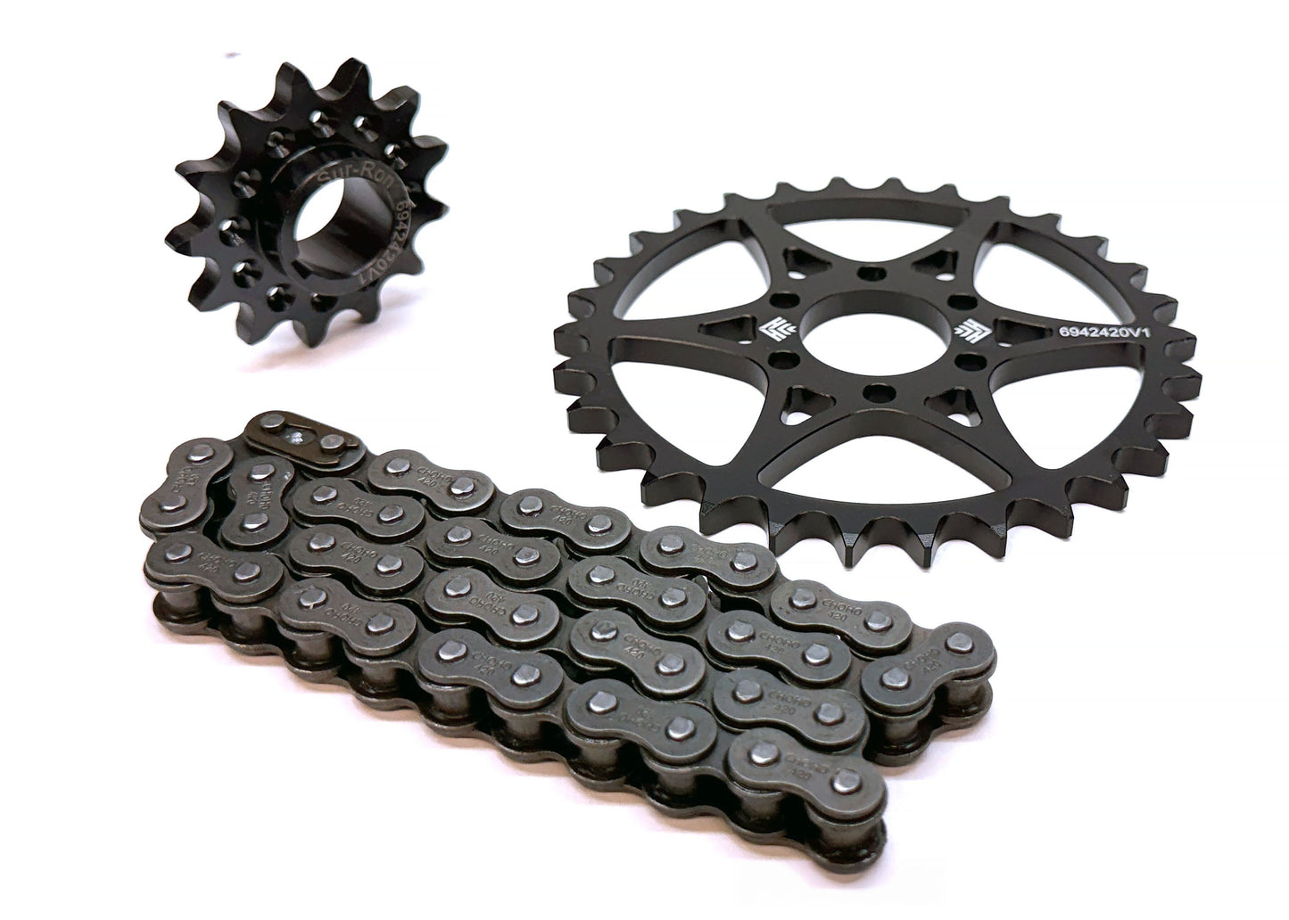 GritShift - Heavy Hitter Zero XB 420 Primary Chain Drive Conversion Kit