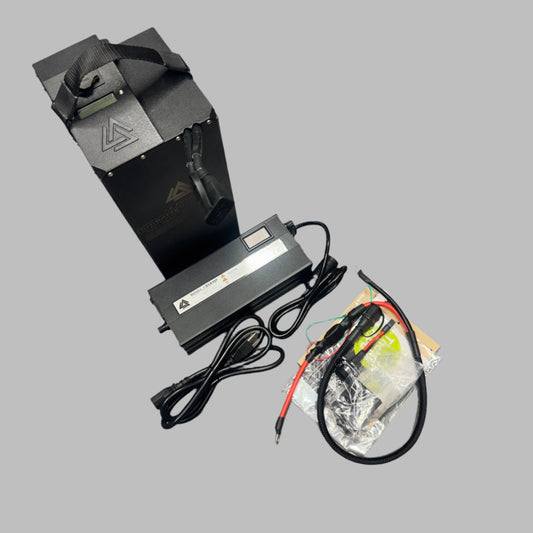 CHI - 72V PULSAR 38AH QS8 Battery & Varable Charger for Sur-Ron