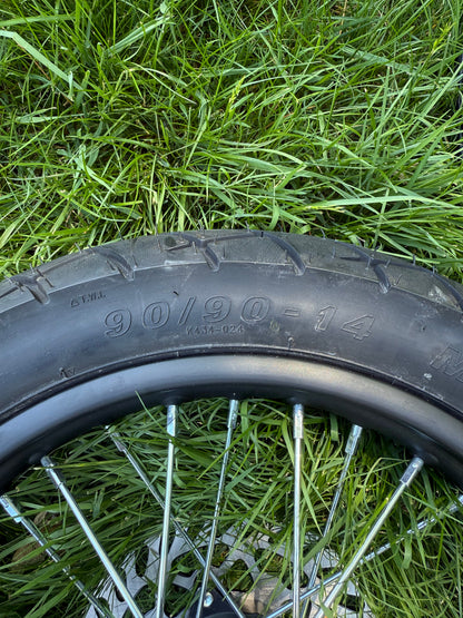 CD Supply 14 Inch Spokes Supermoto Wheels Tuttio / Yozma / RTR / HeyBike