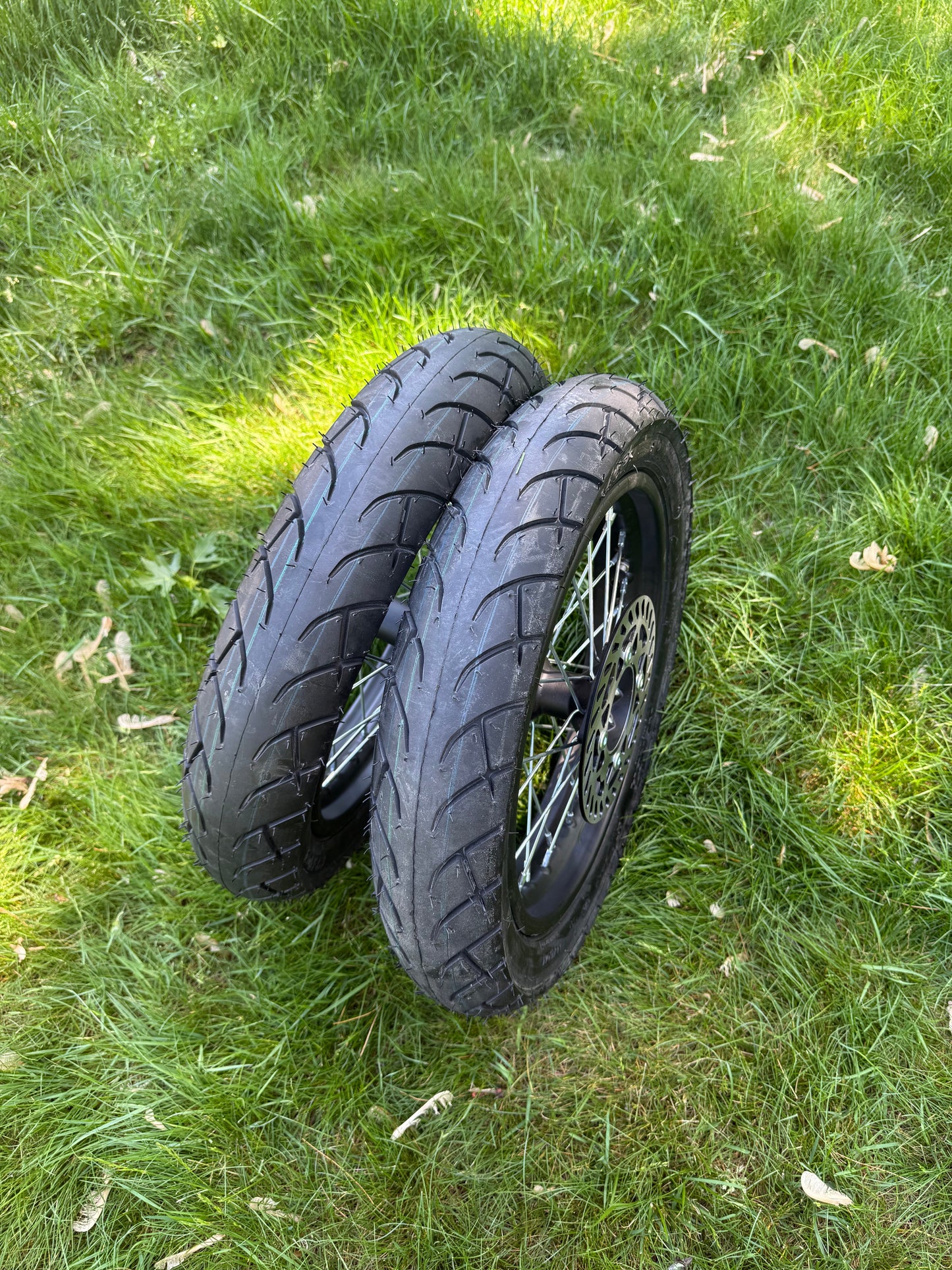 CD Supply 14 Inch Spokes Supermoto Wheels Tuttio / Yozma / RTR / HeyBike