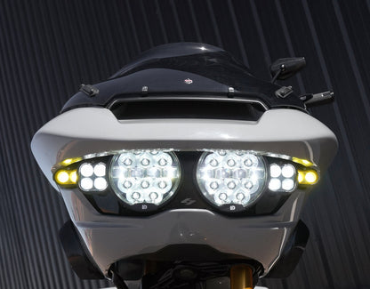 Denali D14 Full Deck Headlight Kit with Denali Lighting for '24-26 Harley-Davidson Road Glide by Kraus Motor Co
