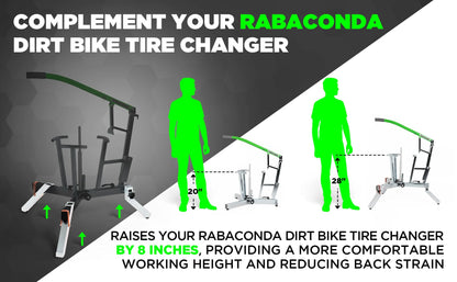 Rabaconda Lift Kit for Dirt Bike Tire Changer