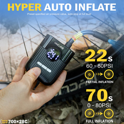 Hycline Mini Electric Bike Pump