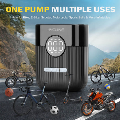 Hycline Mini Electric Bike Pump