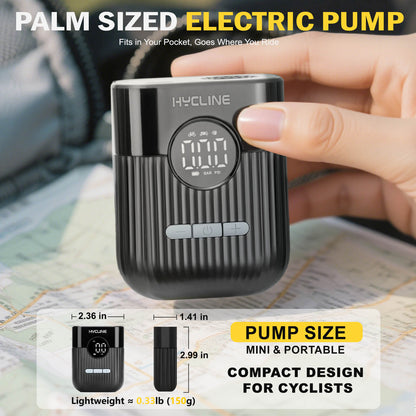 Hycline Mini Electric Bike Pump