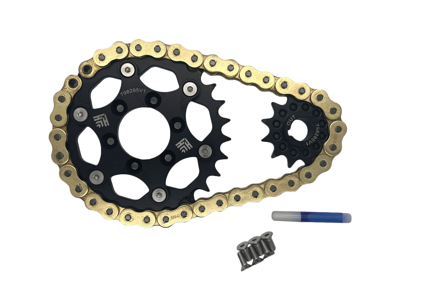 GritShift - Heavy Hitter 520 Primary Chain Drive Conversion