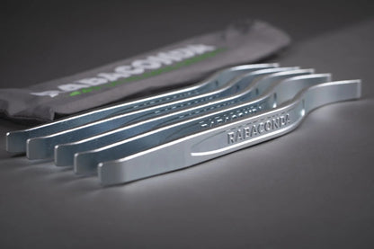 Rabaconda Pro Tire Iron Set in Bag