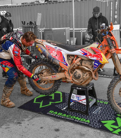 Rabaconda Motorcycle Pit Mat (6.6' x 3.3')