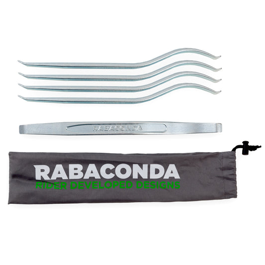 Rabaconda Pro Tire Iron Set in Bag