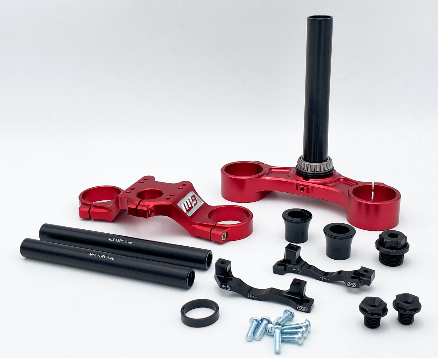 Warp9 - FastAce Drop Crown Triple Clamps