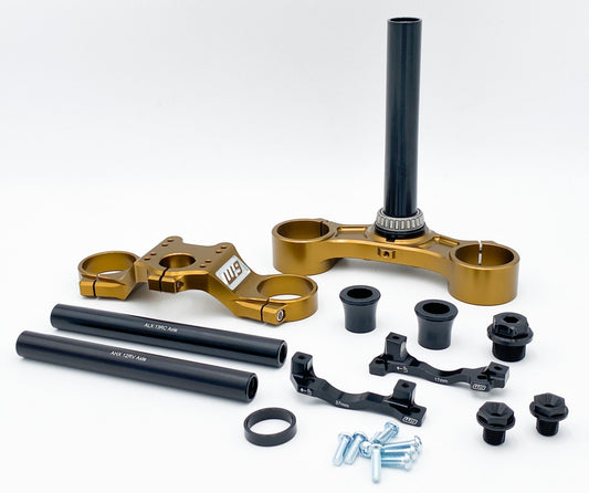 Warp9 - FastAce Drop Crown Triple Clamps