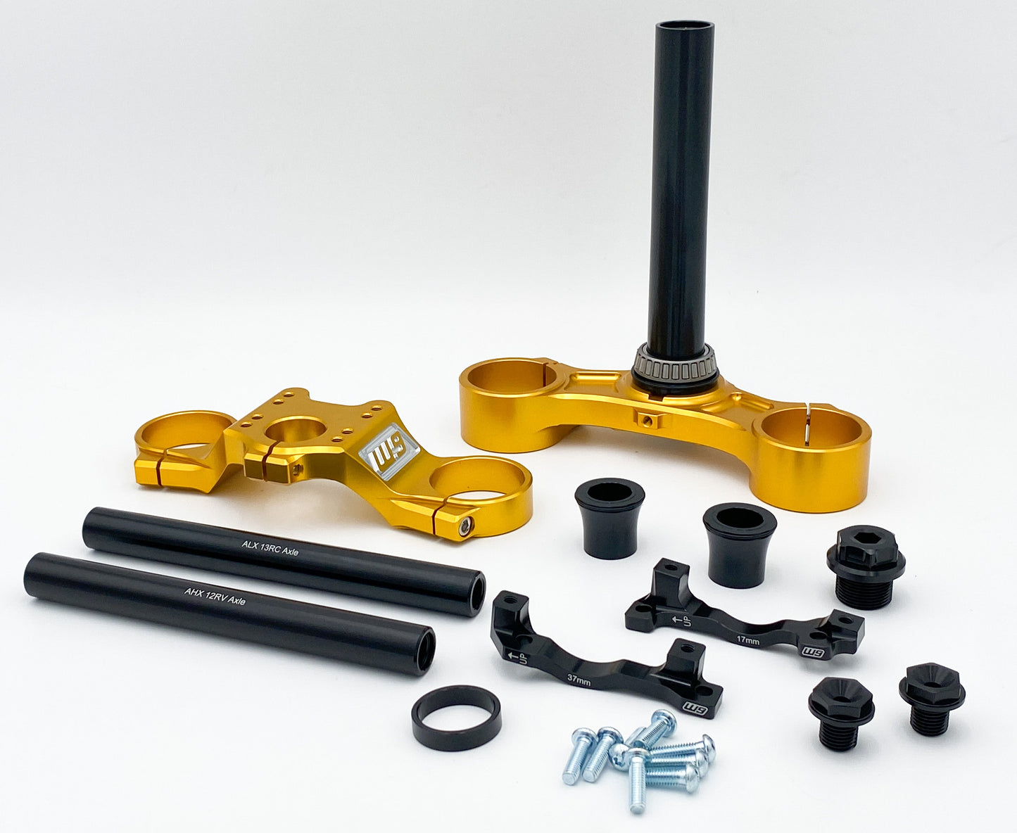 Warp9 - FastAce Drop Crown Triple Clamps