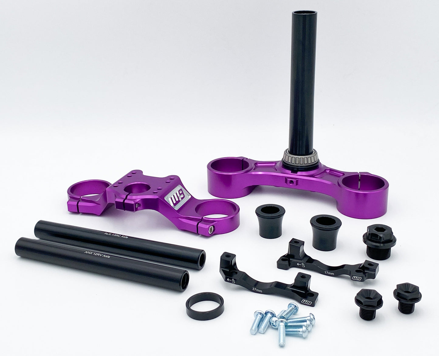 Warp9 - FastAce Drop Crown Triple Clamps