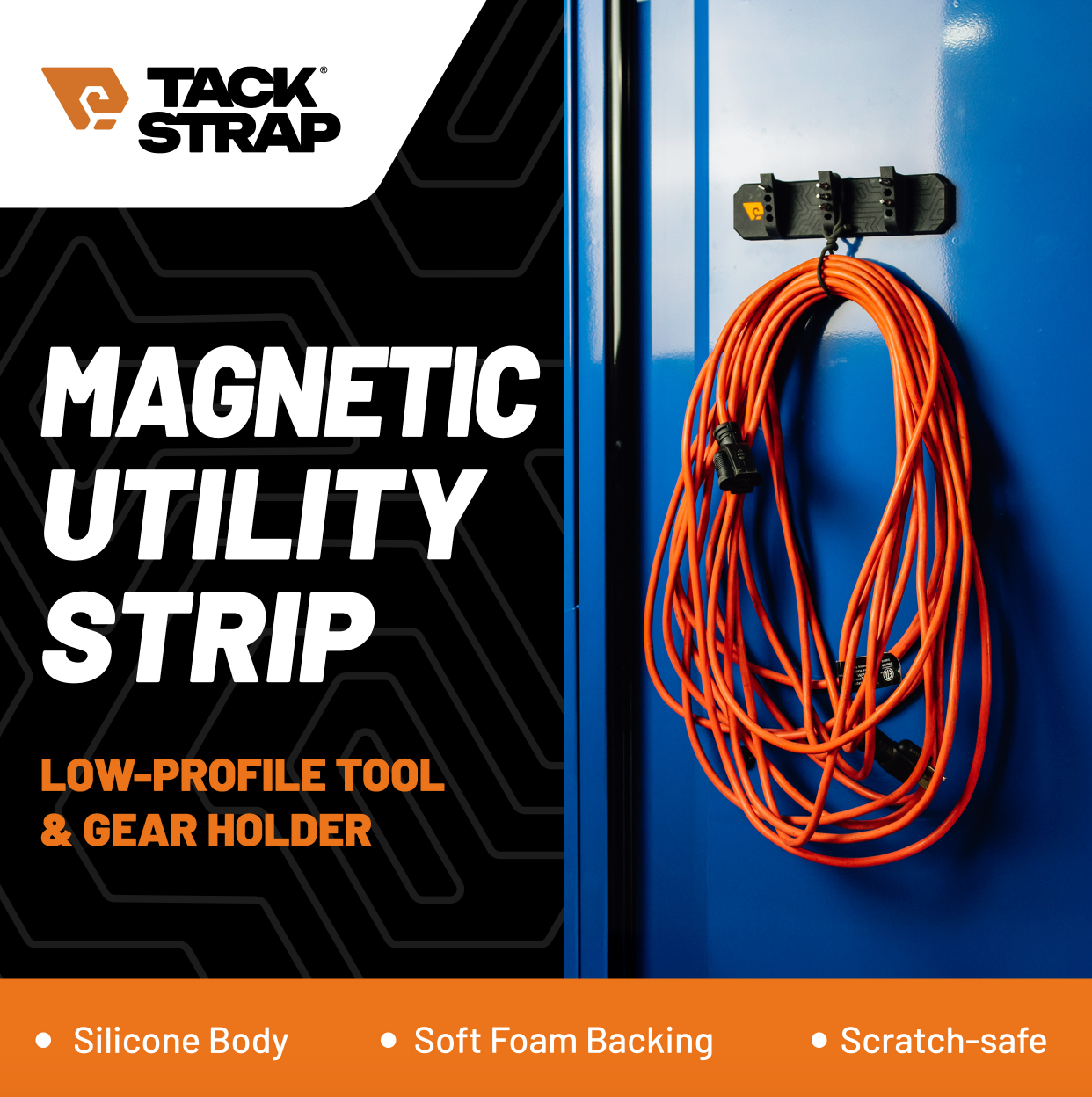 Tack Strap - Magnetic Utiltiy Strip