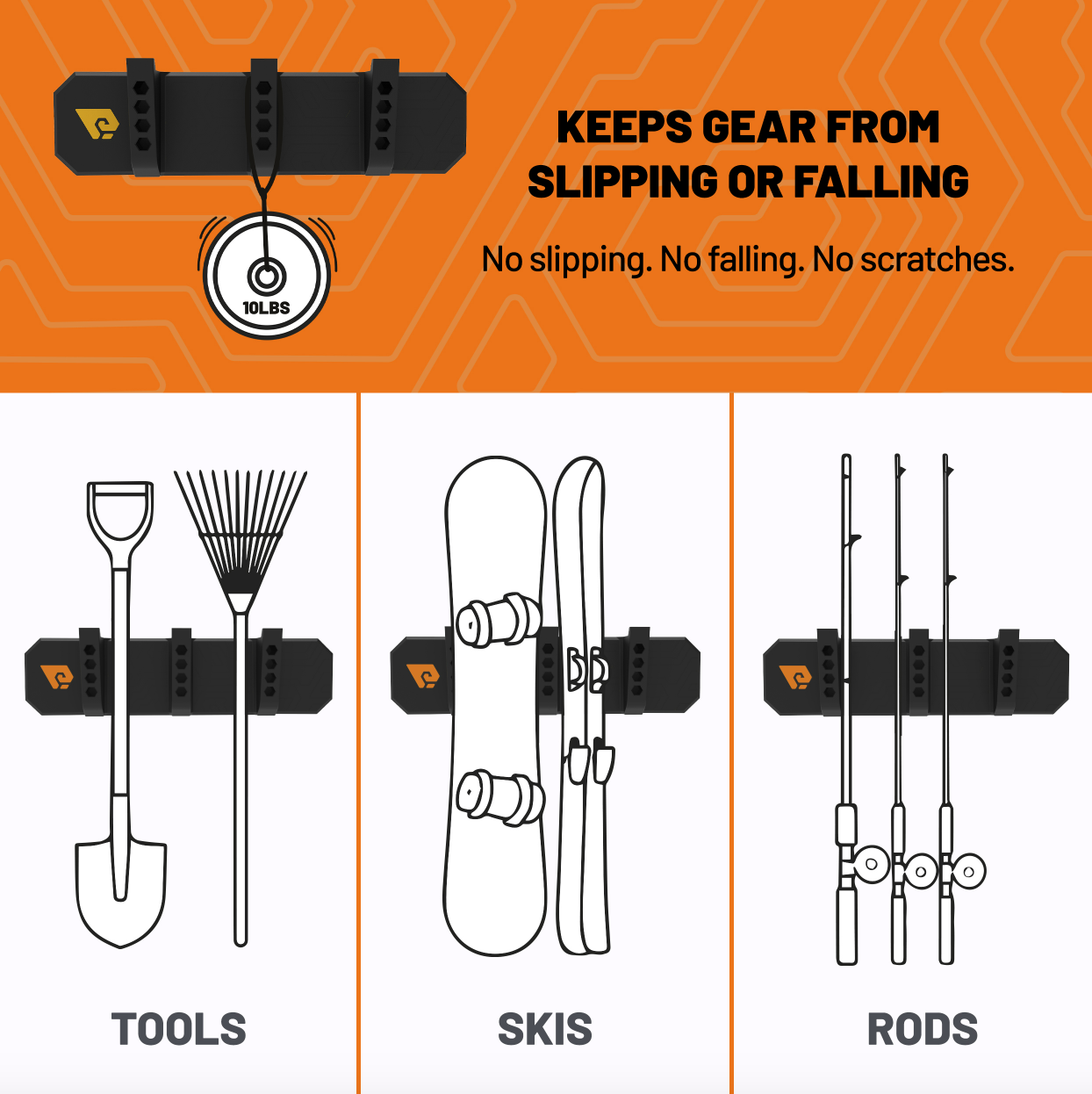 Tack Strap - Magnetic Utiltiy Strip