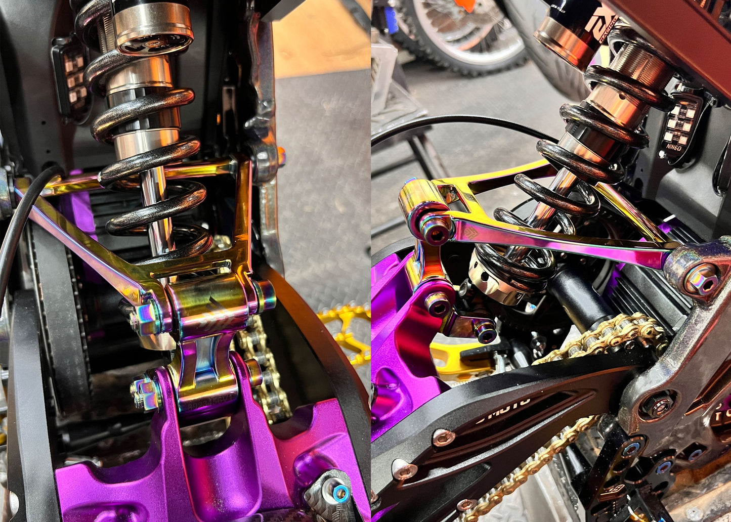 GritShift - Heavy Hitter Titanium Suspension Hardware