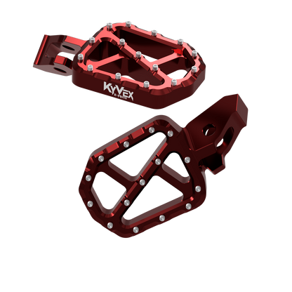 KyVex Billet Wide Foot Pegs - Ultra Bee