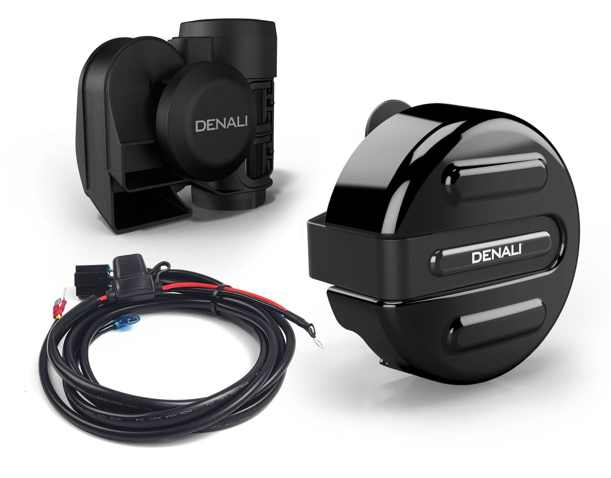 Denali SoundBomb™ V-Twin Dual-Tone Air Horn with Cover