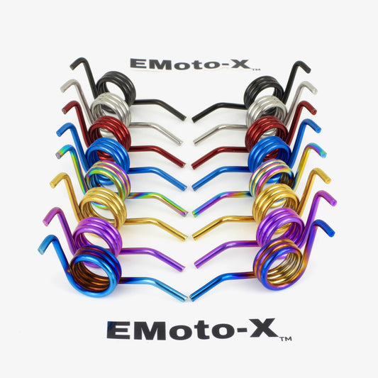 EMoto-X Titanium Peg Spring Set Surron Ultra Bee All
