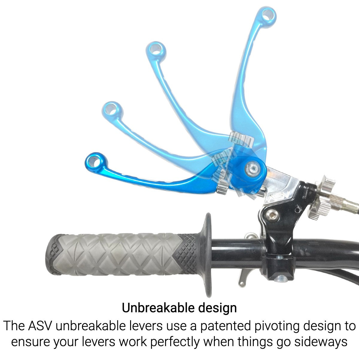 ASV F4 Dirt Front and Rear Brake Lever for F2-E Front and Rear Brake Levers for Surron Ultra Bee, E-Ride Pro Type 2, Talaria, Altis Sigma # RFTF20808 # RFF40808